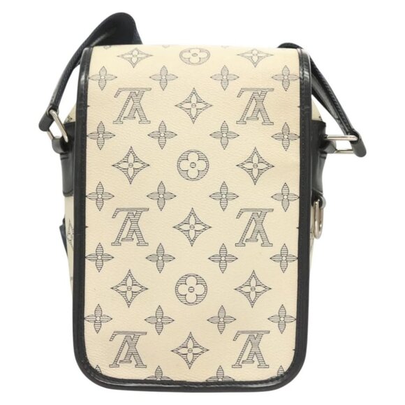 LOUIS VUITTON Monogram Savanna Messenger BB Shoulder Bag Navy M54247 Auth 127639 - Picture 3 of 15